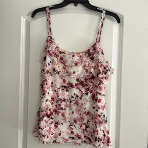 Flower print top